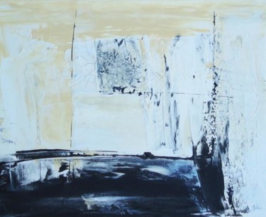 Painting titled "Reading near a Glac…" by Dmitri Matkovsky, Original Artwork, Oil