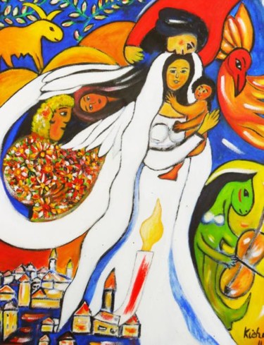 Painting titled "Devotion" by Georg Kiehn, Original Artwork