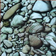 Peinture intitulée "filet" par Francois Mauplot, Œuvre d'art originale