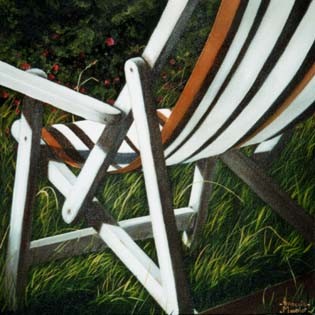Peinture intitulée "méridiène" par Francois Mauplot, Œuvre d'art originale