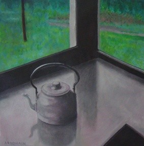 Pintura titulada "la pava" por Carlos Ardohain, Obra de arte original