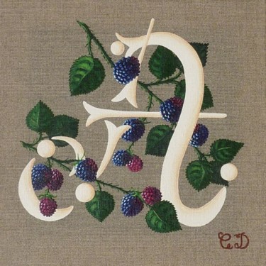 Peinture intitulée "Arthur" par C Comme Cathy D Comme Domi, Œuvre d'art originale