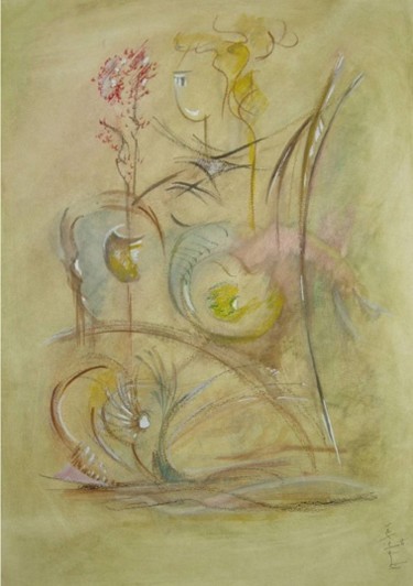 绘画 标题为“Spring song” 由Yorgos Maryelis, 原创艺术品, 彩画