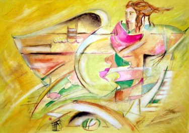 绘画 标题为“Advance” 由Yorgos Maryelis, 原创艺术品, 彩画