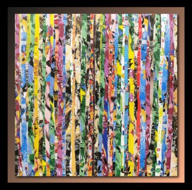 Peinture intitulée "A beautifull day" par Tehos, Œuvre d'art originale, Huile
