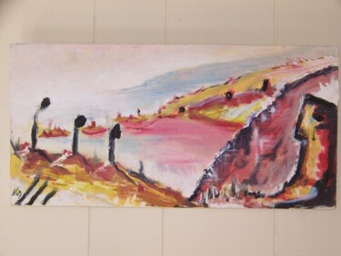 Peinture intitulée "Les passagers" par Guillaume Van Ruymbeke, Œuvre d'art originale