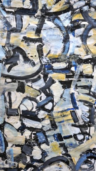 Peinture intitulée "RYTHME" par Catherine Martel, Œuvre d'art originale