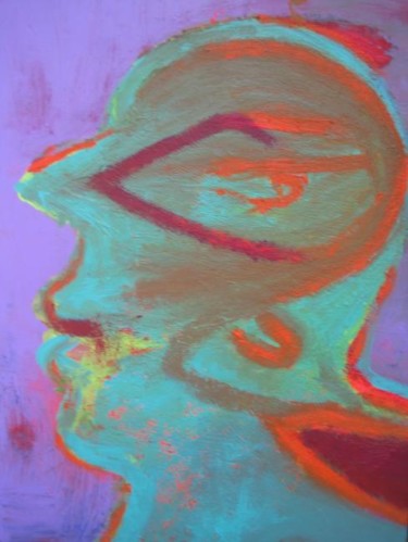 Schilderij getiteld "multicolores" door Hanna Rees, Origineel Kunstwerk