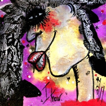 Dessin intitulée "I know" par Emilie Teillaud, Œuvre d'art originale