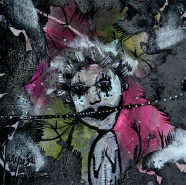 Dessin intitulée "Mariposa" par Emilie Teillaud, Œuvre d'art originale