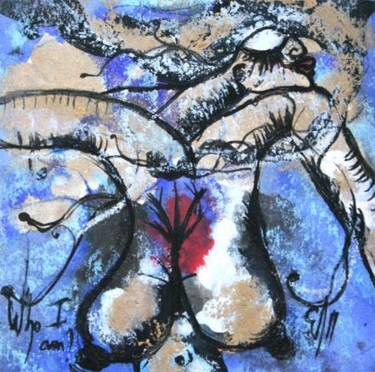 Dessin intitulée "Who I am" par Emilie Teillaud, Œuvre d'art originale