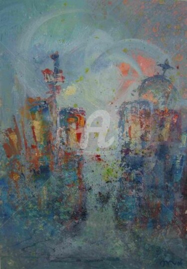 Peinture intitulée "Venise 2" par Marie Malherbe, Œuvre d'art originale
