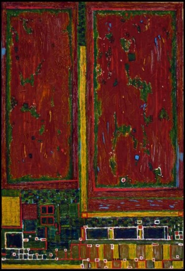 Painting titled "Introitus" by Jose Carlos Sarmento, Original Artwork, Oil