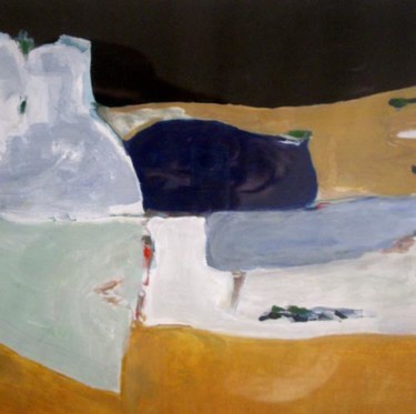 Peinture intitulée "Peinture abstraite" par Clo Lecouturier, Œuvre d'art originale, Huile Monté sur Châssis en bois