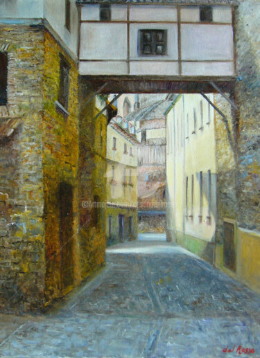 Redín, Pamplona Pintura titulada "Redín, Pamplona" por Cristina Del Rosso, Obra de arte original, Oleo
