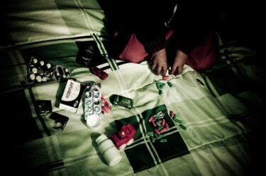 Photographie intitulée "Relato No. IV" par Alejandro Tello, Œuvre d'art originale