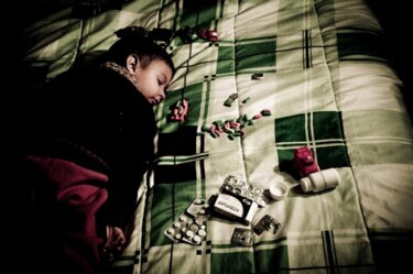 Photographie intitulée "Relato No. IV" par Alejandro Tello, Œuvre d'art originale