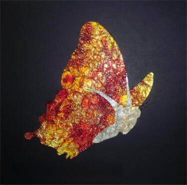 Peinture intitulée "Butterfly" par Claude Goasguen, Œuvre d'art originale, Aquarelle