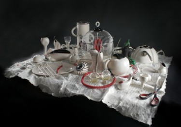 "Dada Dinnerware" başlıklı Heykel Yeşim Bayrak tarafından, Orijinal sanat, Seramik