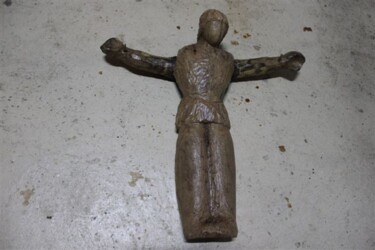 Sculpture intitulée "Christ sans croix" par Max Bernard, Œuvre d'art originale, Bois