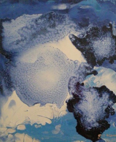 제목이 "icebergs"인 미술작품 Eveline Ghironi (khava)로, 원작, 기름