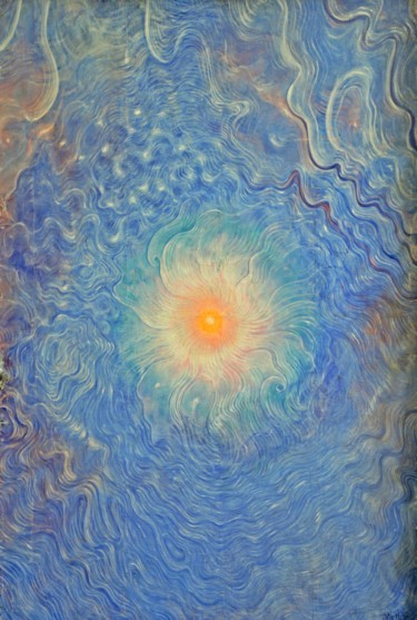 Painting titled "THIRD EYE" by Artur Pashkov, Original Artwork, Oil