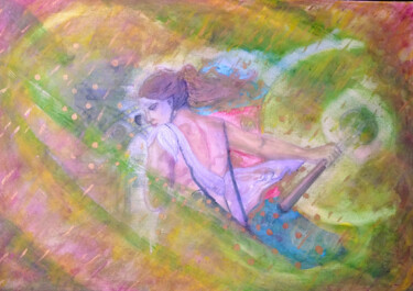 Pintura titulada "Talestris" por Fabiola Porras, Obra de arte original, Acrílico