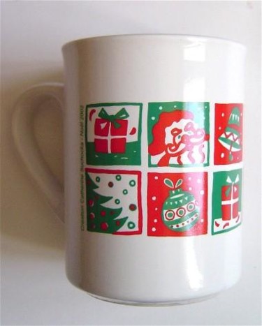 Peinture intitulée "MUG - Société ORTHO…" par Catherine Suchocka, Œuvre d'art originale, Huile