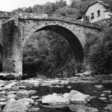 제목이 "Pont romain"인 사진 Frédéric Duchesnay로, 원작, 아날로그 사진