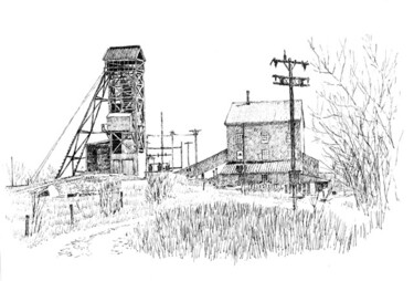 제목이 "Madoc Talc Mine, Ma…"인 그림 Bob Hudson로, 원작