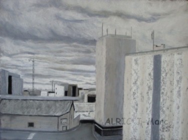 Peinture intitulée "Pont watt 2" par Jean-Marc Alric, Œuvre d'art originale