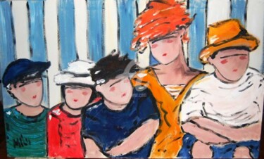 绘画 标题为“kids, crianças” 由Milu Petersen, 原创艺术品