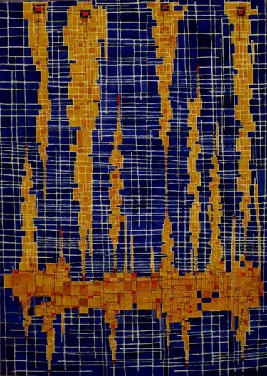 Painting titled "Das Rheingold" by Jose Carlos Sarmento, Original Artwork, Oil
