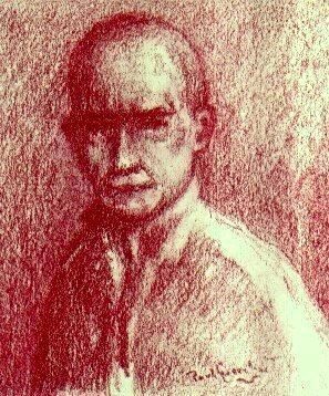 Tekening getiteld "Paul Gosselin Zelfp…" door Paul Gosselin, Origineel Kunstwerk, Anders