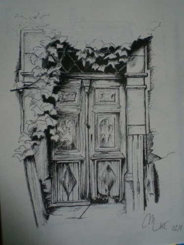 Dessin intitulée "avezac 2" par Mickael Thébault, Œuvre d'art originale