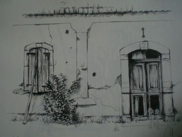 Dessin intitulée "calavanté" par Mickael Thébault, Œuvre d'art originale