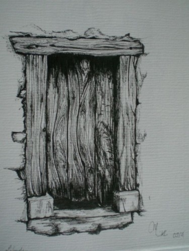 Dessin intitulée "laborde 2" par Mickael Thébault, Œuvre d'art originale