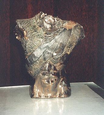 Sculpture intitulée "Torse" par Frédéric Lange, Œuvre d'art originale
