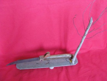 Sculpture intitulée "pipidog" par Frédéric Bignon Récupart, Œuvre d'art originale