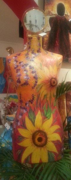 Sculpture titled "SOLEILS" by Christiane Guerry, Original Artwork, Other