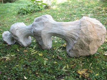 Sculpture intitulée "Ex-tension XIII" par Gilbert Frizon, Œuvre d'art originale
