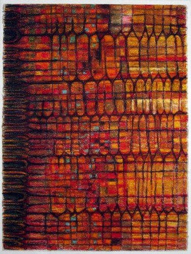 Painting titled "Gnossienne nº 4 - E…" by Jose Carlos Sarmento, Original Artwork, Oil