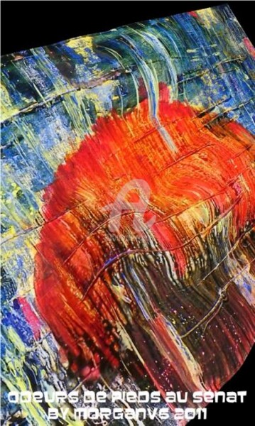Painting titled "Odeurs de pieds au…" by Morganv6, Original Artwork