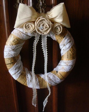 Artisanat intitulée "Couronne Grand Mère" par D A N ' I M A G ' I N, Œuvre d'art originale