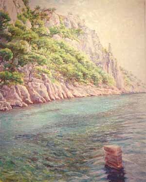 Peinture intitulée "En Vau" par Glaréole, Œuvre d'art originale