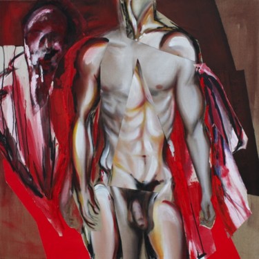drapé3 Peinture intitulée "drapé3" par Patrice Monnerie, Œuvre d'art originale