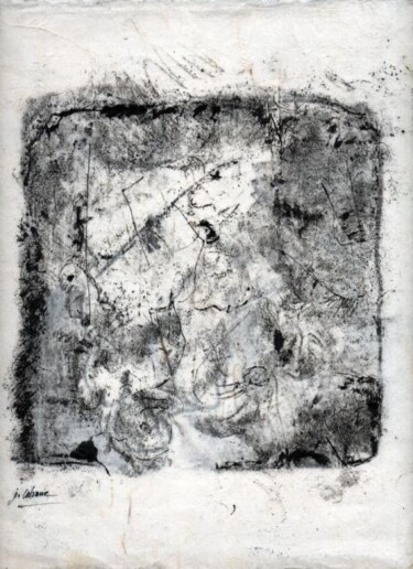 Peinture intitulée "23x30--001.jpg" par Jean Cabane, Œuvre d'art originale