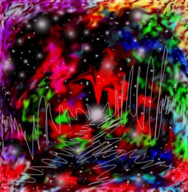 Pintura titulada "univers" por Sandra Soler, Obra de arte original, Oleo