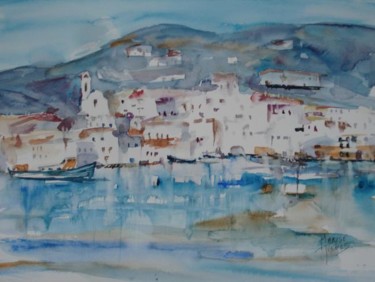 Peinture intitulée "Cadaques 2" par Maryse Tisnés, Œuvre d'art originale, Autre