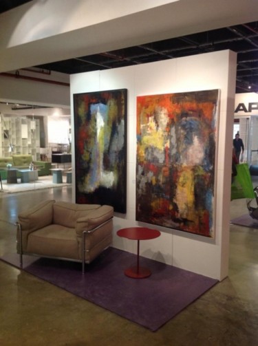 Pintura titulada "Exposición en Capuy" por Anna Teresa Spagnuolo, Obra de arte original